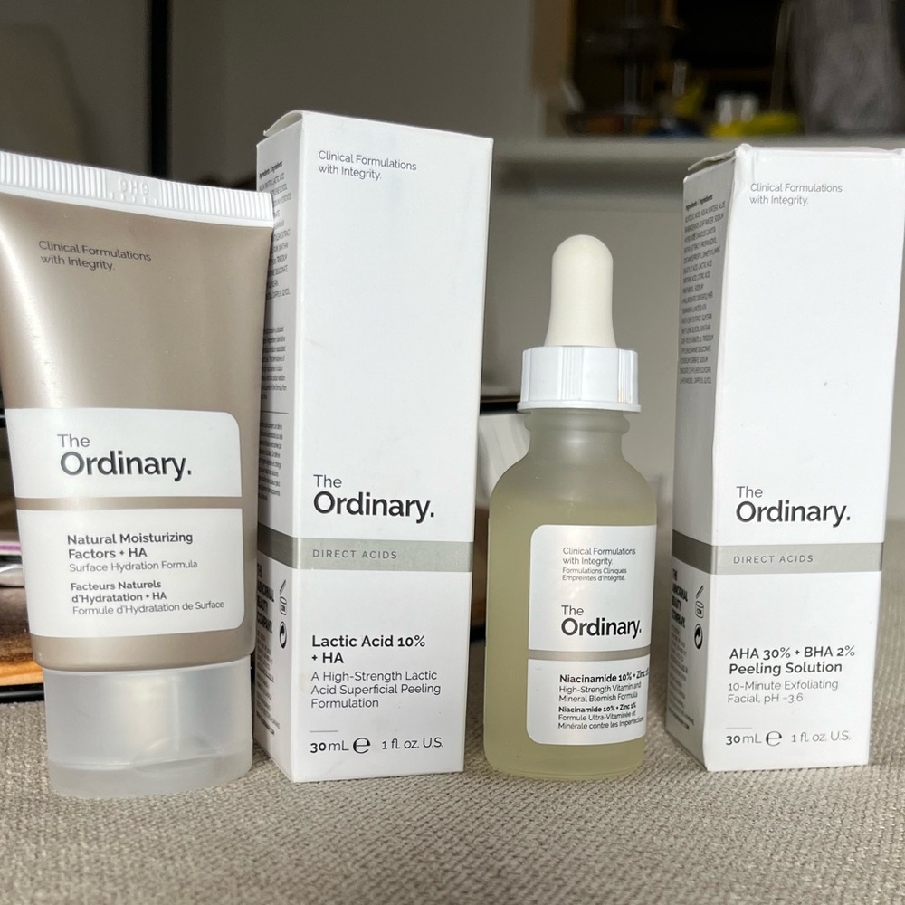 The Ordinary skincare